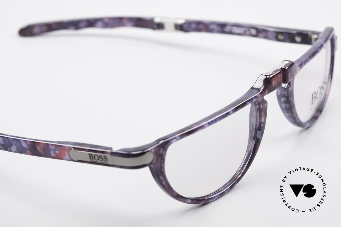 BOSS 5103 Folding Reading Eyeglasses, new old stock (unworn) - incl. a folding hard case, Made for Men and Women