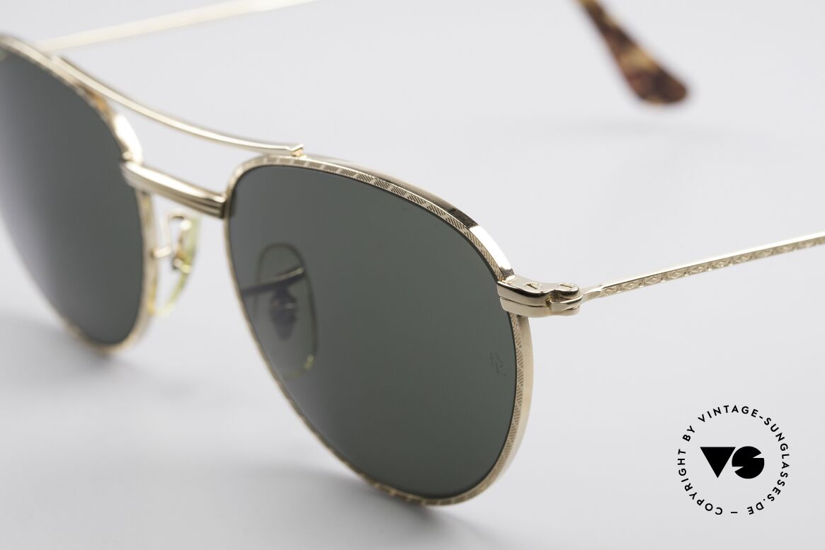 Ray Ban 1940's Retro Round Old Ray-Ban USA Bausch&Lomb, unworn rarity, NOS (like all our rare 90's Ray-Ban), Made for Men and Women
