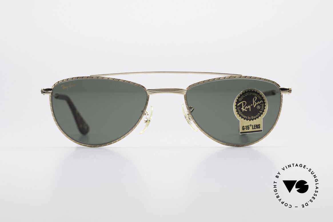 Ray Ban 1940's Retro Aviator Old Bausch&Lomb Ray-Ban USA, classic RAY-BAN (B&L, U.S.A.) designer sunglasses, Made for Men and Women