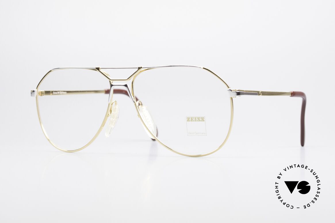 Zeiss 5897 West Germany 80's Eye Frame, very sturdy vintage eyeglasses by Zeiss from app. 1981, Made for Men
