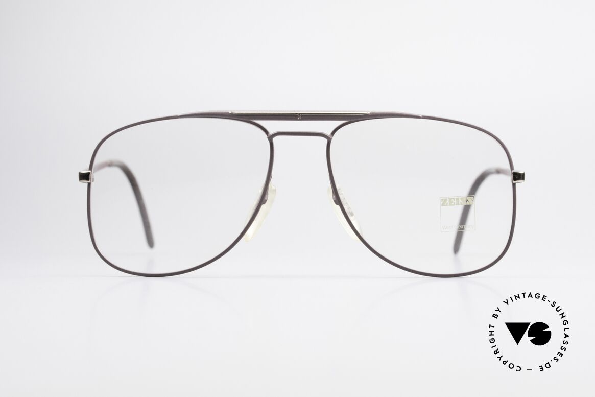 Zeiss 5886 Old 80's Eyeglass-Frame Men, sturdy vintage eyeglass-frame by ZEISS from 1986, Made for Men