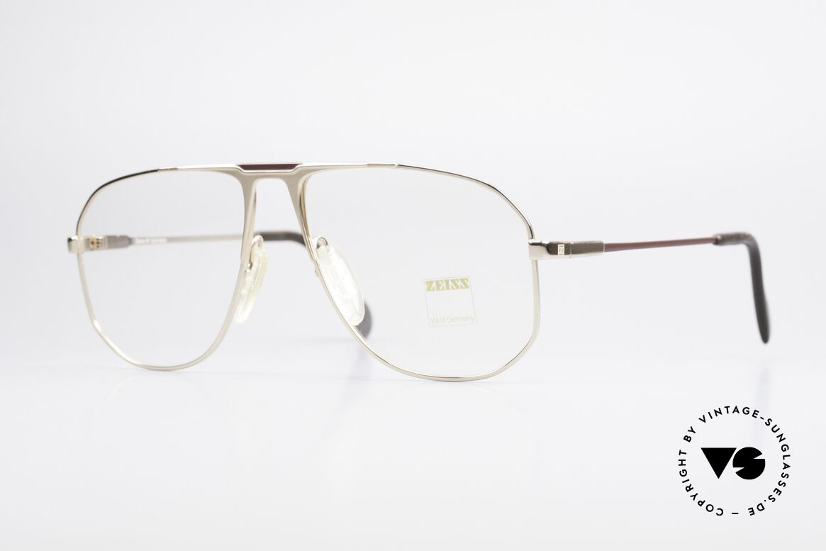 Zeiss 5871 80's West Germany Frame Men, very sturdy vintage eyeglasses by Zeiss from app. 1981, Made for Men