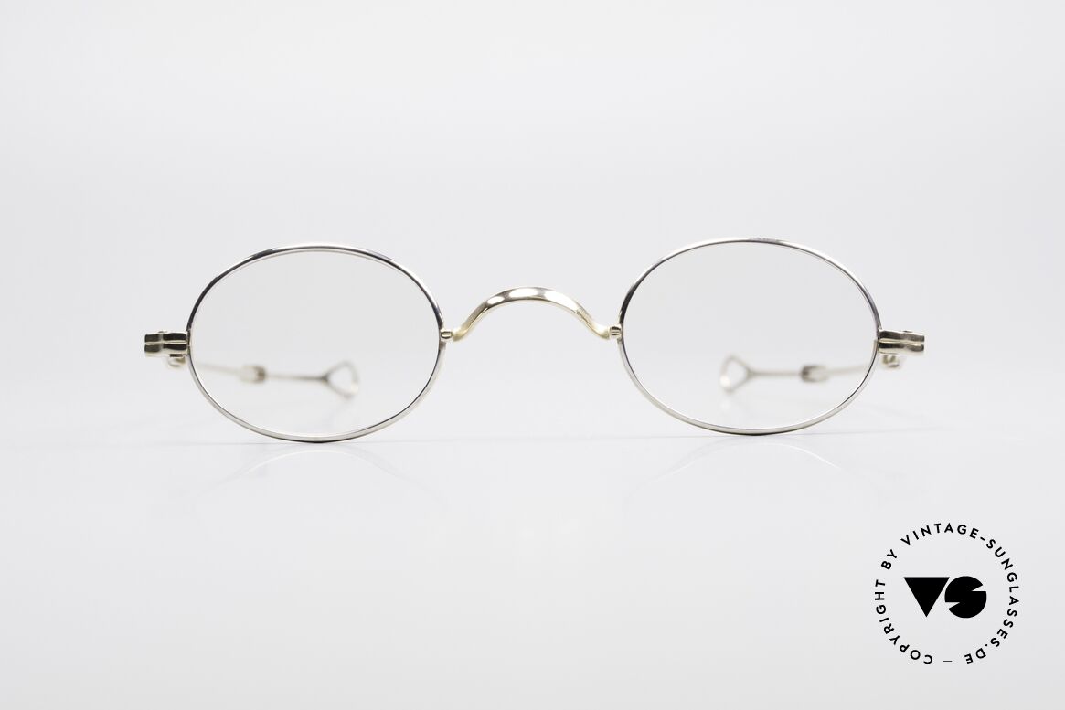 Lunor - Telescopic Extendable 16ct Gold Frame, Lunor: shortcut for French "Lunette d'Or" (gold glasses), Made for Men and Women