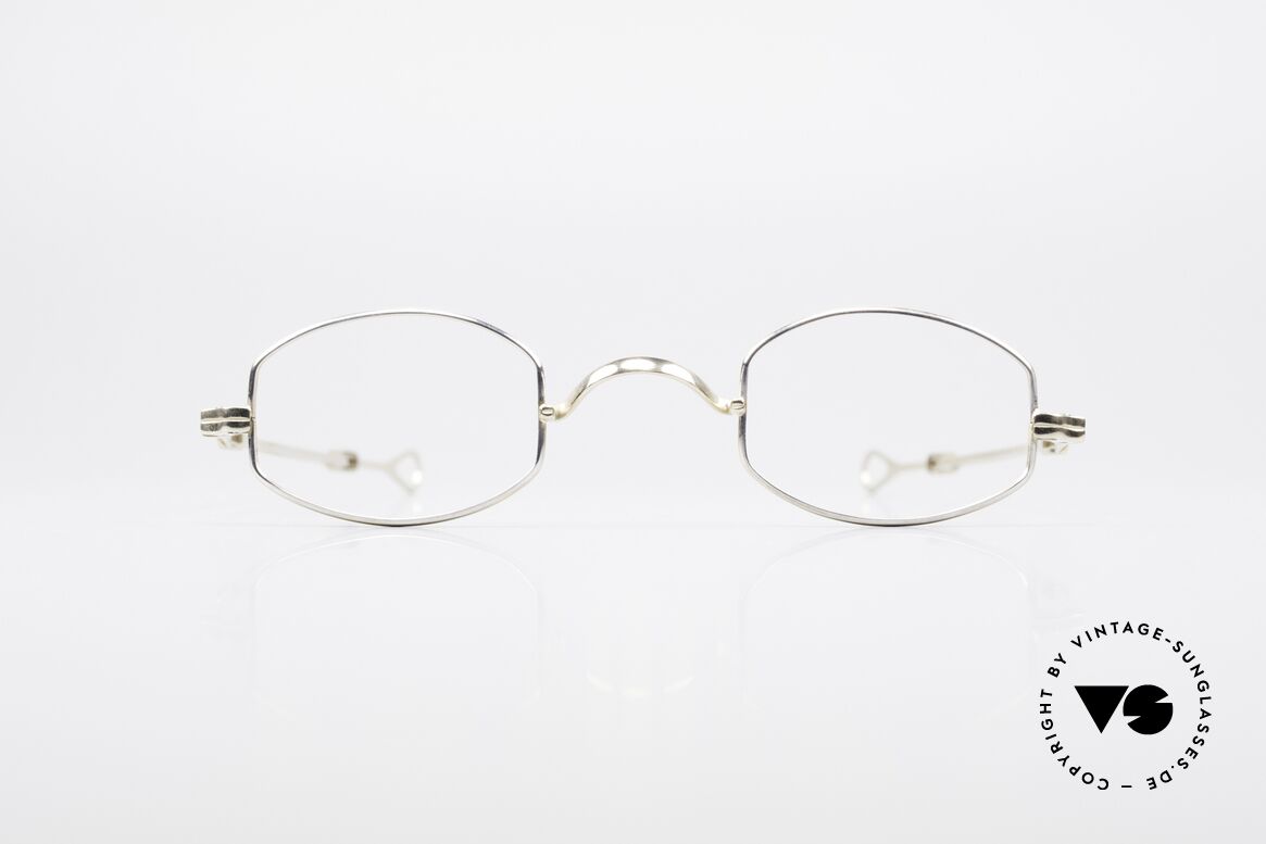 Lunor - Telescopic Extendable 16ct Real Gold Frame, Lunor: shortcut for French "Lunette d'Or" (gold glasses), Made for Men and Women
