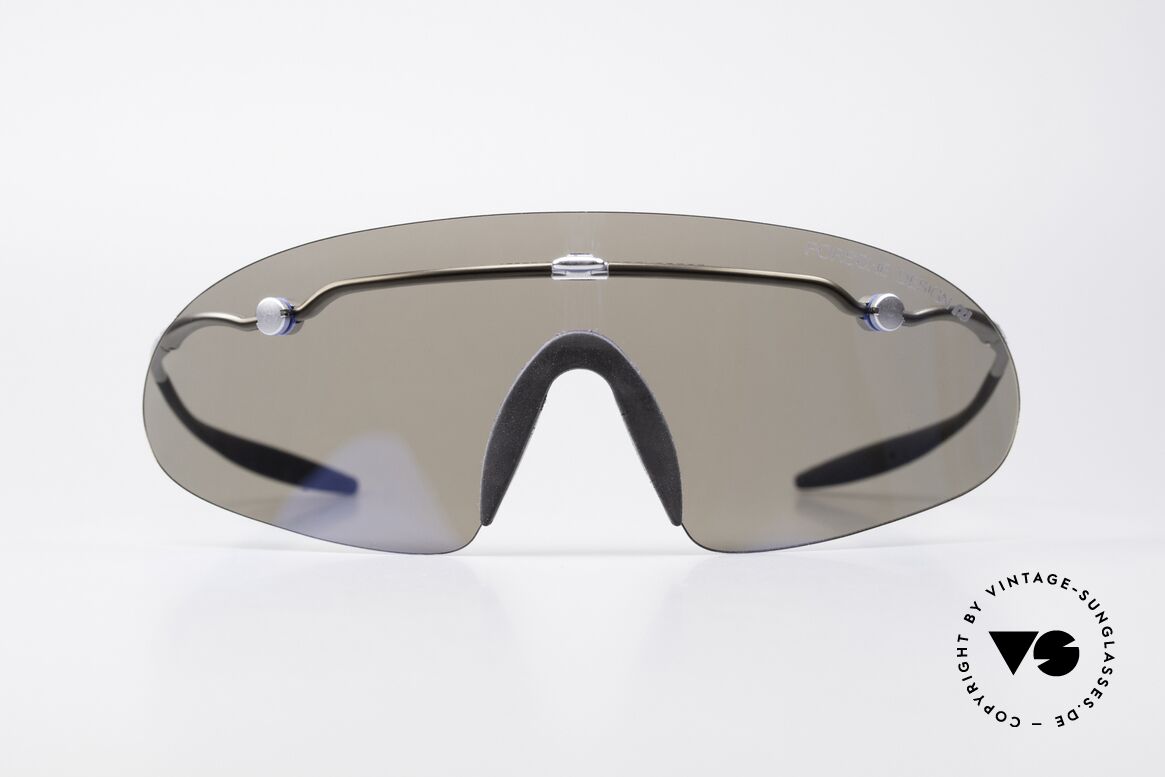 Porsche 5692 F09 Flat Shades Blue Mirrored, Porsche Design by Carrera 5692 70 6755 'L' F0.9 Glasses, Made for Men