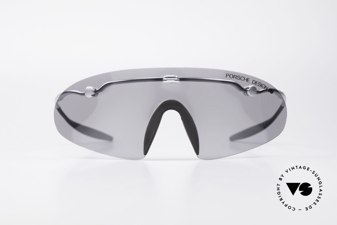 Porsche 5692 F09 Flat Shades Silver Large, Porsche Design by Carrera 5692, 6750 'Large' F0.9 Glasses, Made for Men