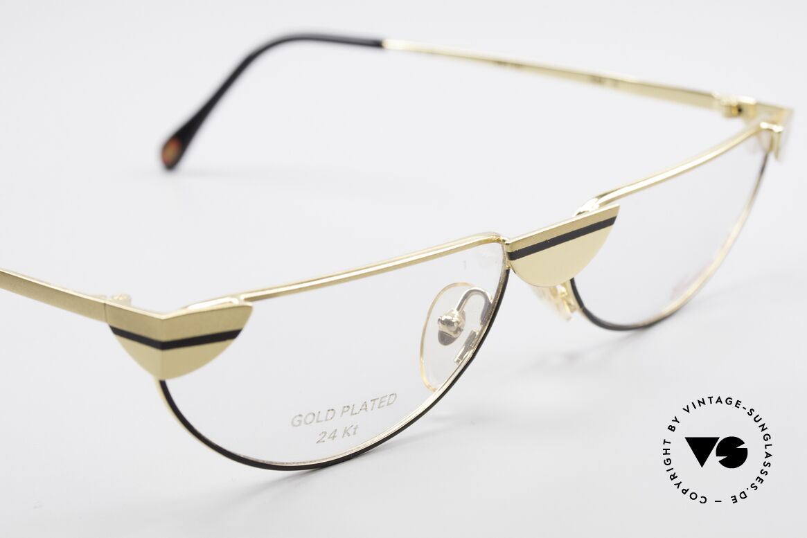 Casanova NM5 Gold Plated Reading Glasses, limited-lot production (rare, extravagant & sumptuous), Made for Men and Women