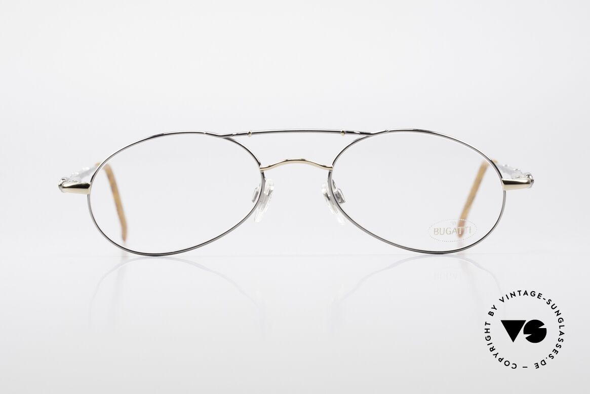 Bugatti 09992 Men's 90's Vintage Eyeglasses, very elegant vintage designer eyeglasses by BUGATTI, Made for Men