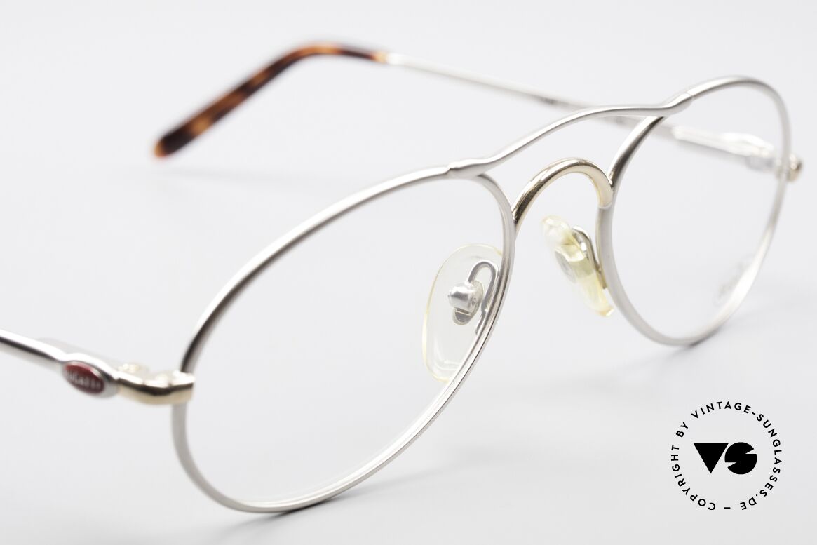 Bugatti 23439 Vintage Glasses With Clip On, Size: medium, Made for Men