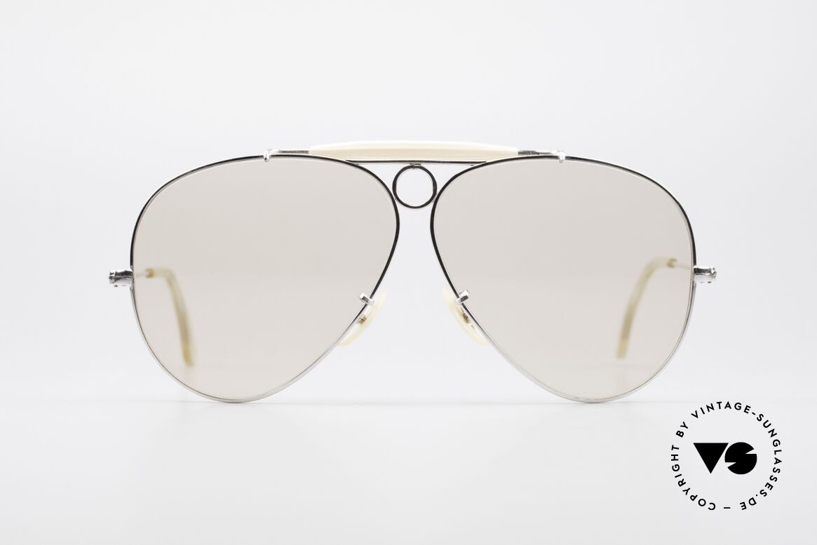 Ray Ban Shooter Gold Filled & Changeable Lens, B&L RAY-BAN designer sunglasses of the 1980's, Made for Men