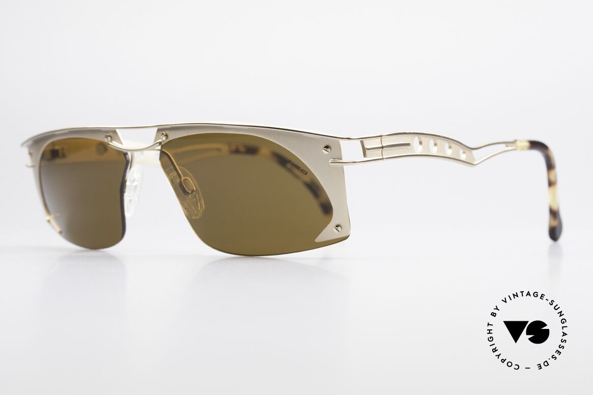 Neostyle Holiday 968 Vintage Steampunk Sunglasses, often called as "STEAMPUNK glasses" these days, Made for Men