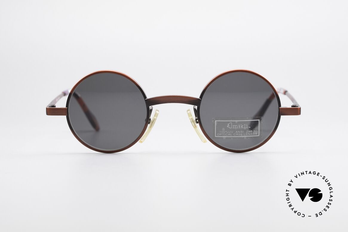 Alain Mikli 6684 / 7684 Round Designer Shades 90's, vintage Alain MIKLI designer sunglasses from 1990, Made for Men and Women