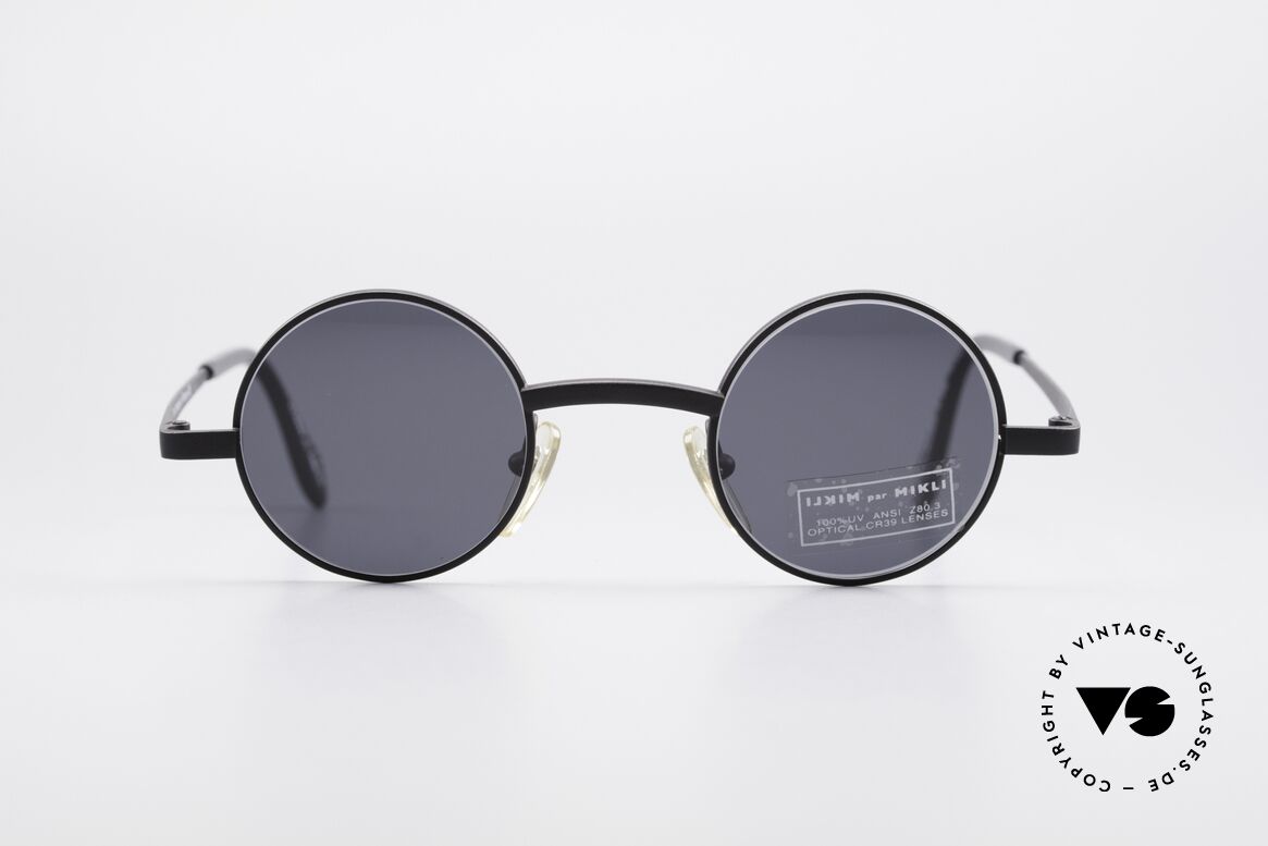 Alain Mikli 7684 / 6684 Round Unisex Sunglasses 90s, vintage Alain MIKLI designer sunglasses from 1990, Made for Men and Women