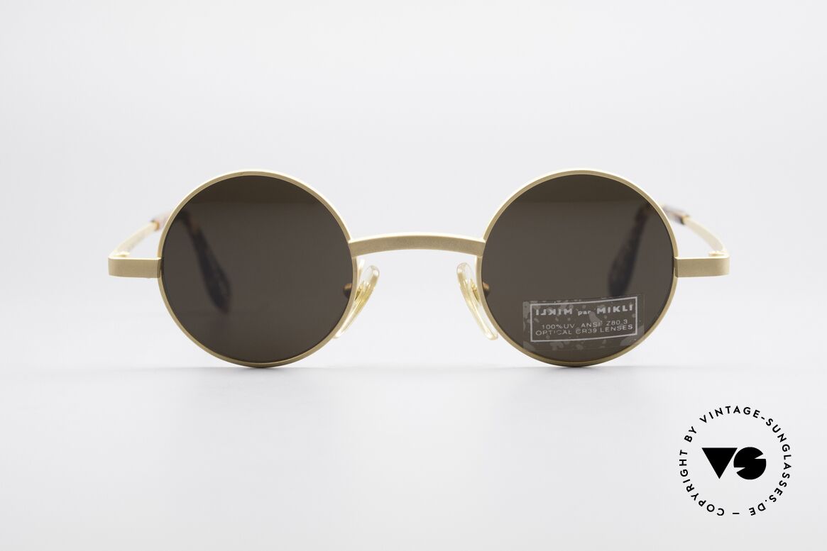 Alain Mikli 7684 / 6684 Round Vintage Sunglasses 90s, vintage Alain MIKLI designer sunglasses from 1990, Made for Men and Women