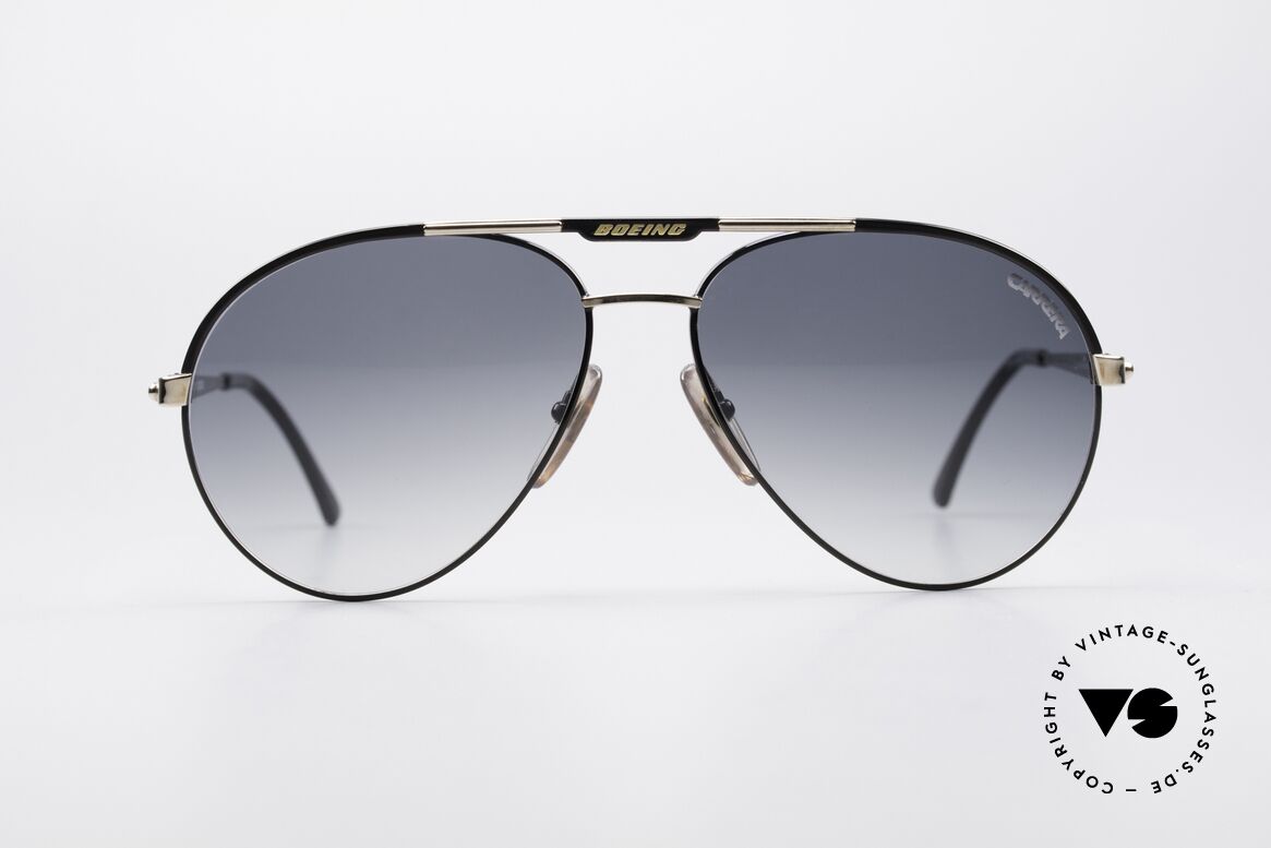 Boeing 5733 Rare 80's Pilots Shades Men, 'The Boeing Collection by Carrera' - LARGE size 60/15, Made for Men