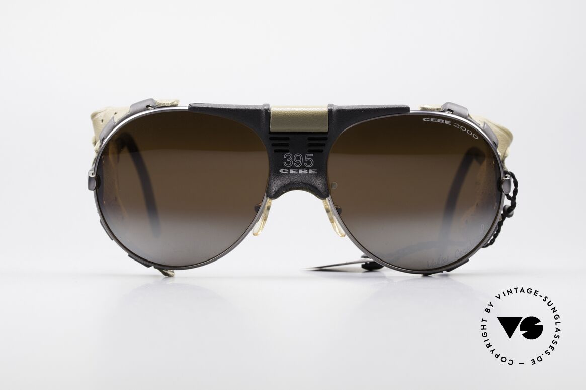 Cebe 395 Walter Cecchinel Sports Shades, vintage Cebe sports shades - made for extreme purpose, Made for Men and Women