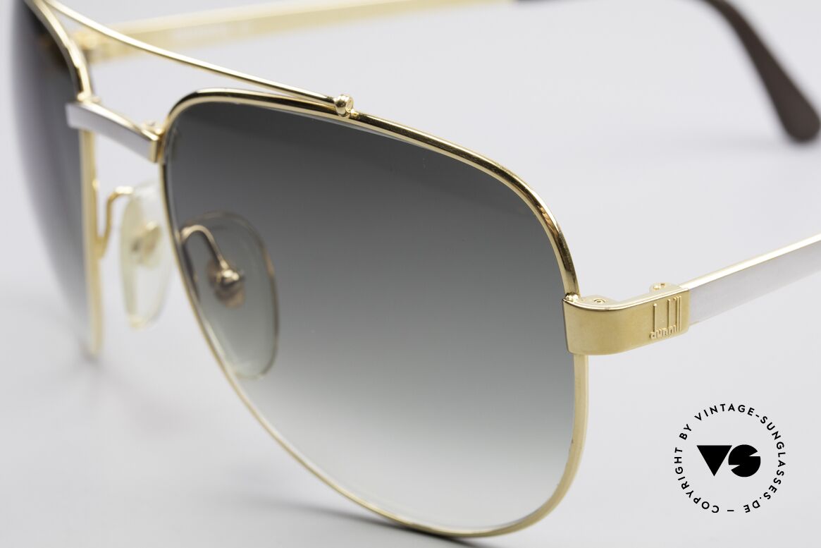 Dunhill 6029 Gold Plated Luxury Sunglasses, an elegant vintage classic with Aston Martin case, Made for Men