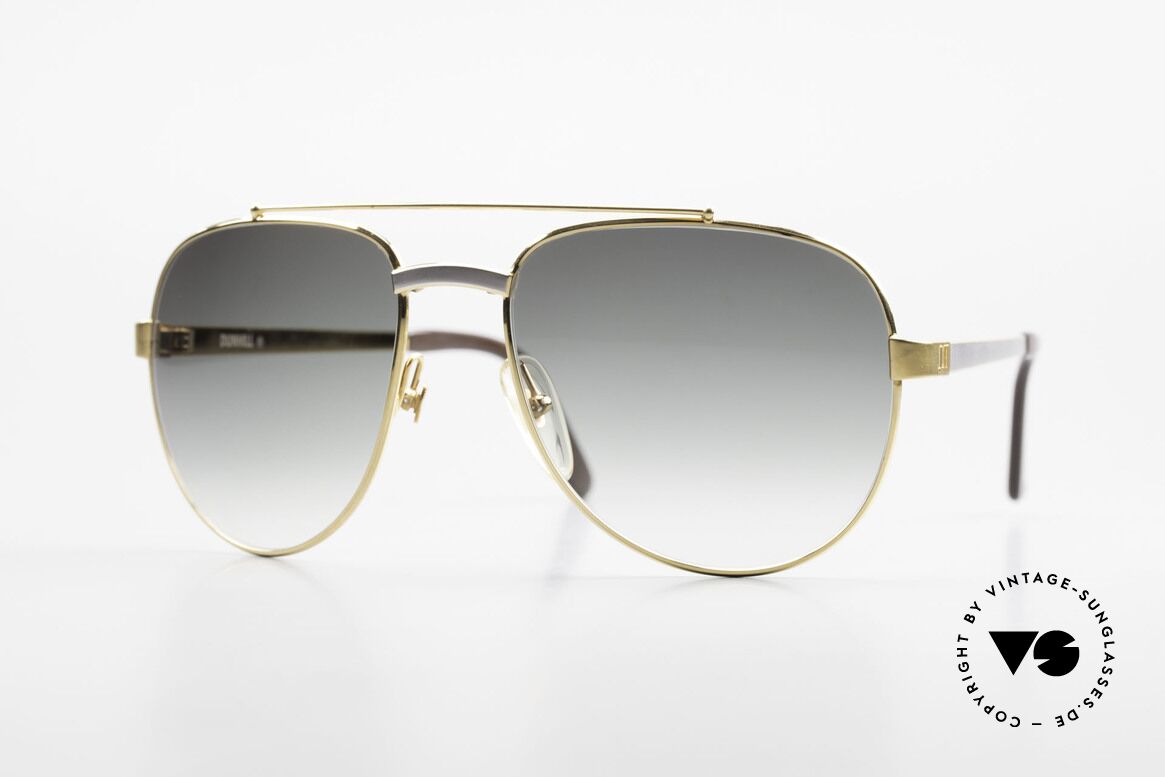 Dunhill 6029 Gold Plated Luxury Sunglasses, brilliant Comfort-Fit: hinges joint on the bridge, Made for Men