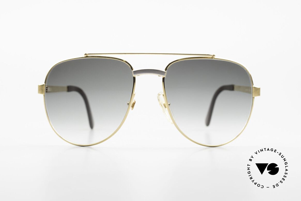 Dunhill 6029 Gold Plated Luxury Sunglasses, stylish A. Dunhill vintage sunglasses from 1985, Made for Men