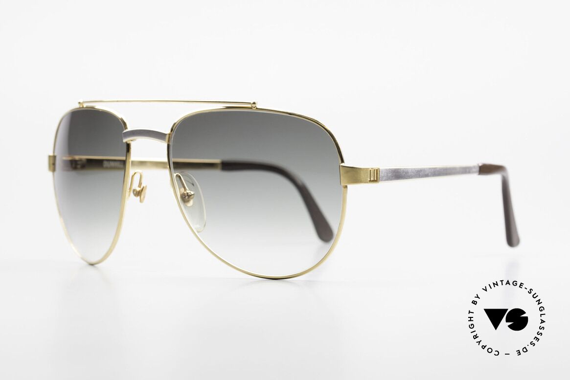 Dunhill 6029 Gold Plated Luxury Sunglasses, gold-plated & rhodanized frame = luxury shades, Made for Men