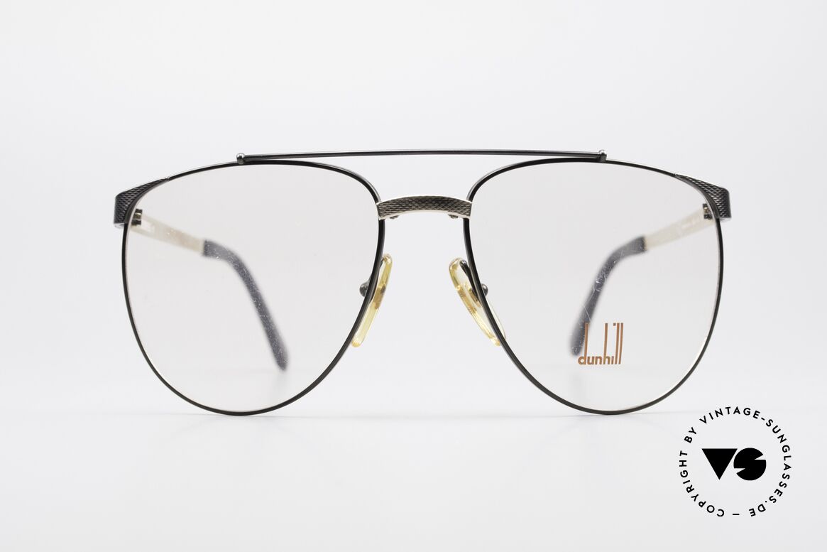 Dunhill 6034 Luxury Eyeglasses 80s Barley, stylish A. DUNHILL vintage eyeglasses from 1986, Made for Men