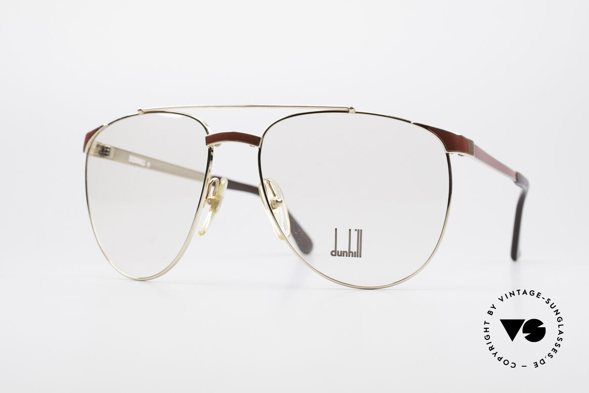 Dunhill 6034 Chinese Lacquer Luxury Frame, stylish A. DUNHILL vintage eyeglasses from 1986, Made for Men