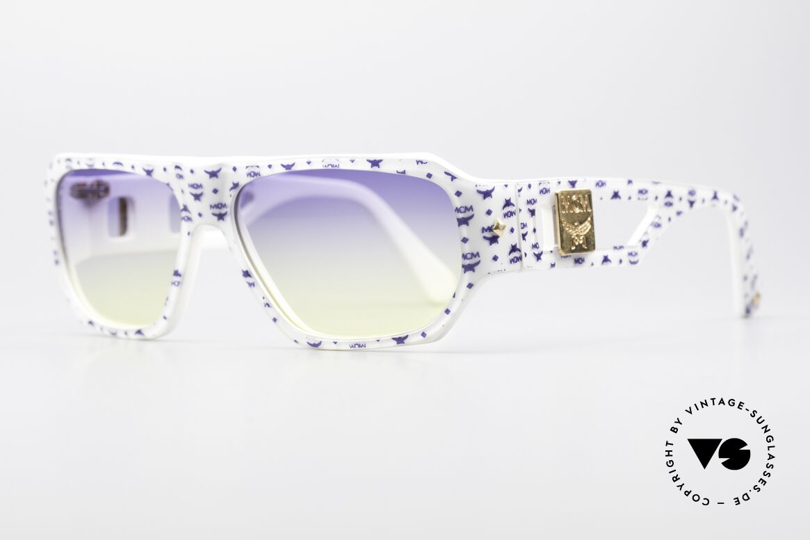 MCM München A2 Rare Designer Sunglasses 80s, massive frame & convincing quality (handmade), Made for Men and Women