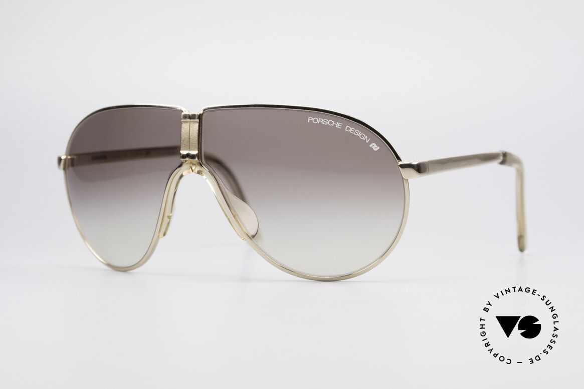 Porsche 5622 Rare 80's Folding Sunglasses, practical folding model by Porsche Carrera from the 80's, Made for Men
