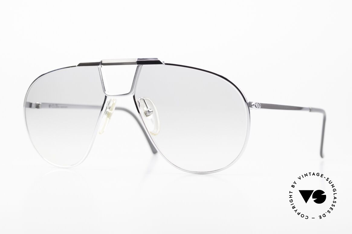 Christian Dior 2151 Monsieur Sunglasses Medium, sophisticated 80's pilots sunglasses; size 59°16, Made for Men