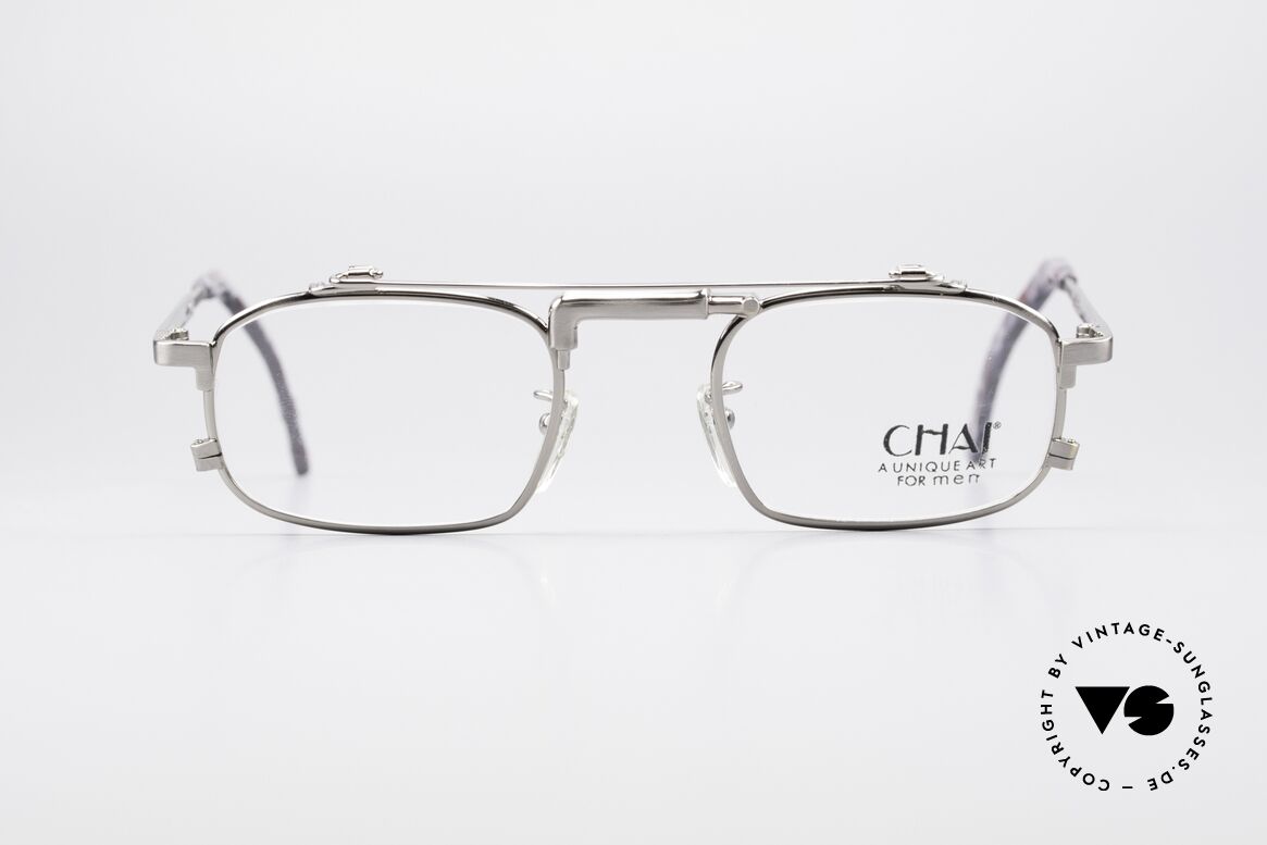 Chai No4 Square Industrial Vintage Eyeglasses, extraordinary VINTAGE eyeglasses-frame by CHAI, Made for Men and Women