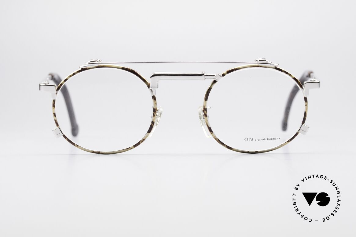 Chai No4 Round Industrial Vintage Eyeglasses, extraordinary VINTAGE eyeglasses-frame by CHAI, Made for Men and Women