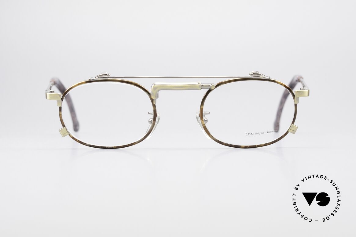 Chai No4 Oval Industrial Vintage Eyeglasses, extraordinary VINTAGE eyeglasses-frame by CHAI, Made for Men and Women