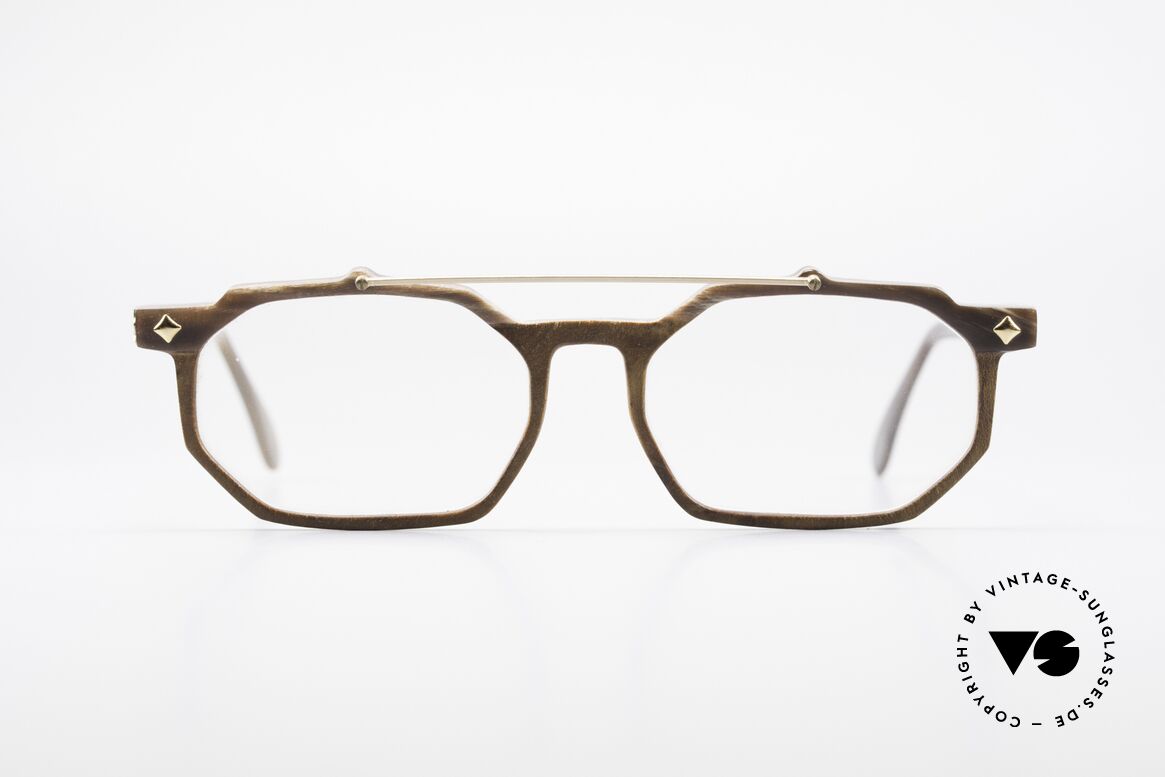 MCM München 301 Buffalo Horn Frame Vintage, luxury horn eyeglasses by MCM from the 1980's, Made for Men and Women