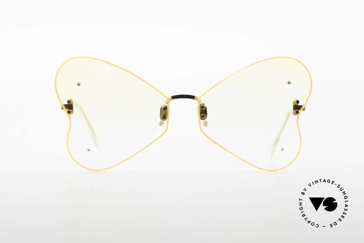 Eschenbach 6776 70's Butterfly Sunglasses, gorgeous vintage 'art sunglasses' from app. 1975, Made for Women