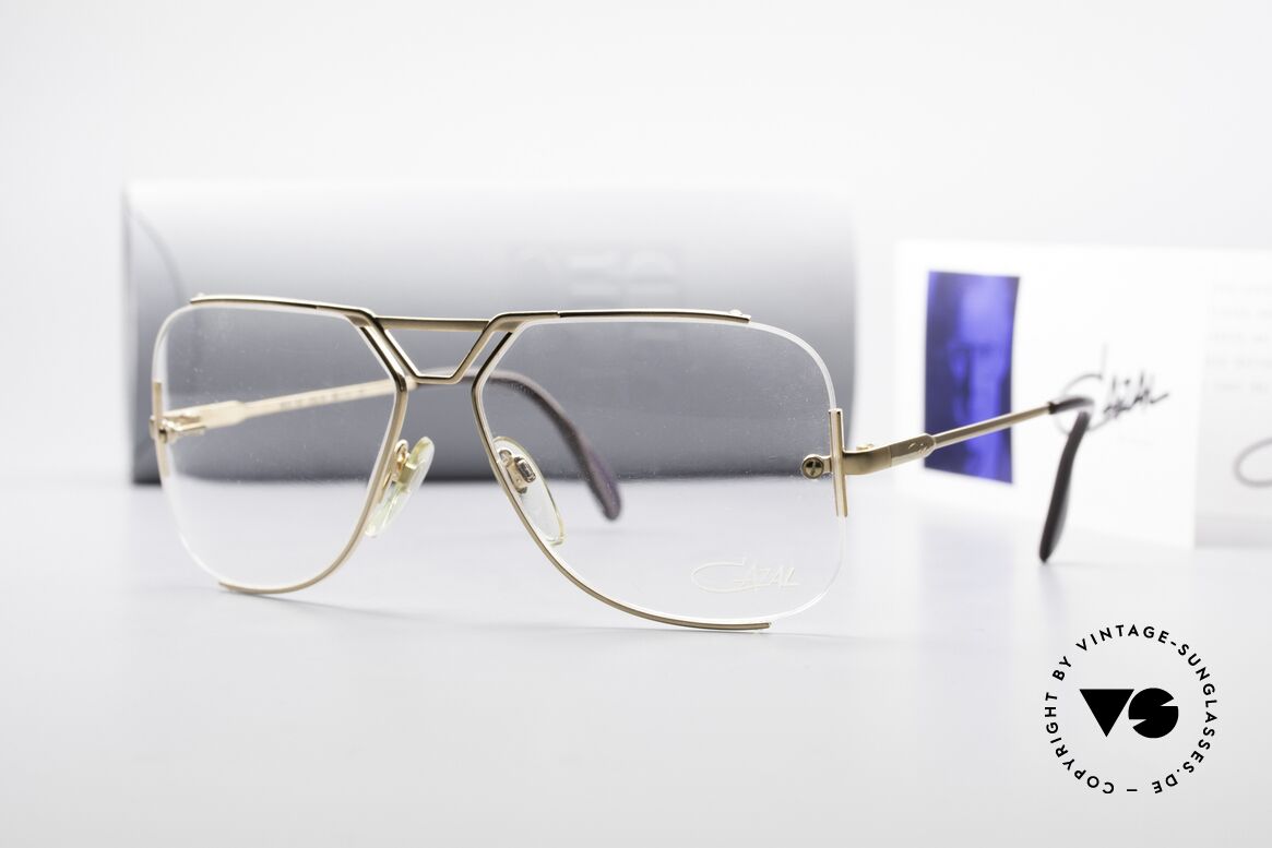Cazal 722 Extraordinary Vintage Frame, demo lenses should be replaced with prescriptions, Made for Men