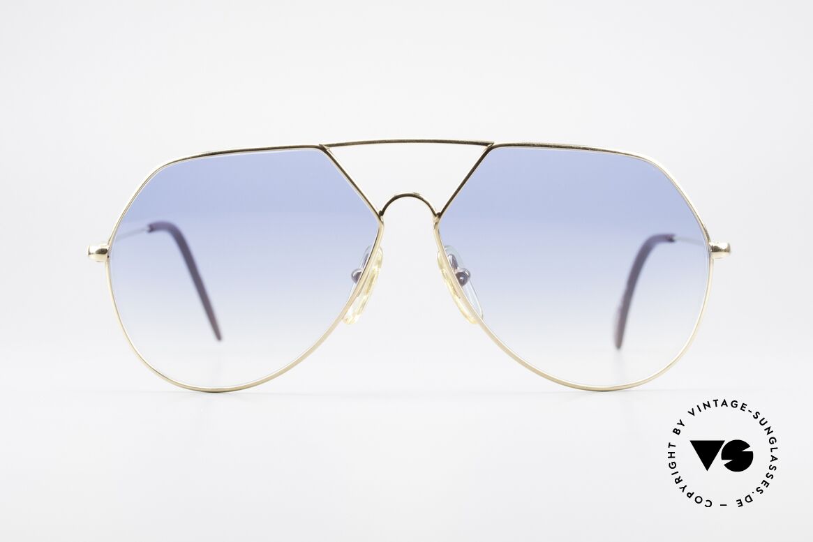Alpina TR4 Style Rare 80's Aviator Sunglasses, classic Alpina aviator shades (similar to mod. TR4), Made for Men