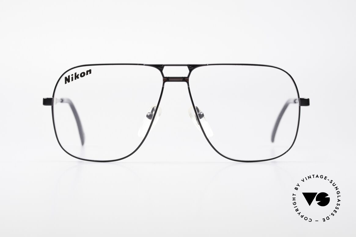 Nikon NK4520 80's XXL Vintage Men's Frame, classic 1980's vintage eyeglasses by NIKON (JAPAN), Made for Men