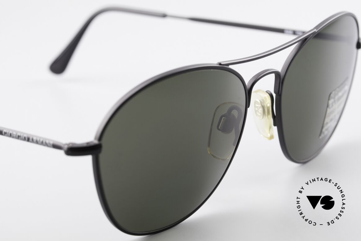 Giorgio Armani 646 Aviator Style Designer Shades, never worn (like all our 1990's designer classics), Made for Men