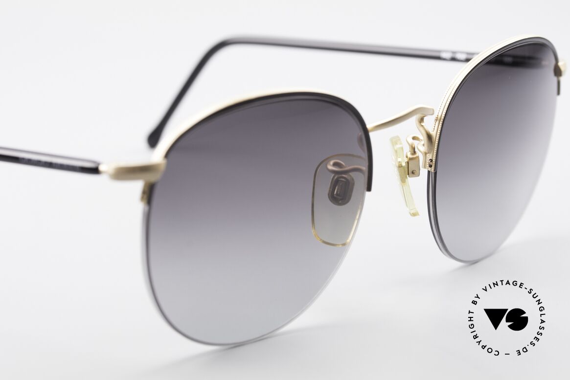 Giorgio Armani 142 Rimless Panto Sunglasses 80's, NO RETRO SUNGLASSES, but true 1980's commodity, Made for Men