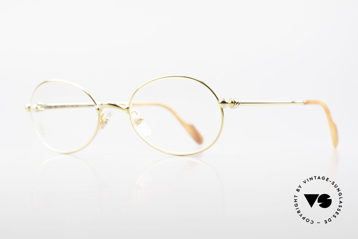 Cartier Saturne - S Small Oval 90's Luxury Frame, Saturn: Ancient Roman god & planet in the Solar System, Made for Men and Women