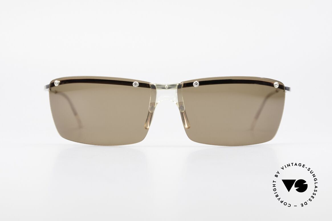 Helmut Lang SHL51A Sporty Titanium Sunglasses, HELMUT LANG vintage Designer Titanium sunglasses, Made for Men