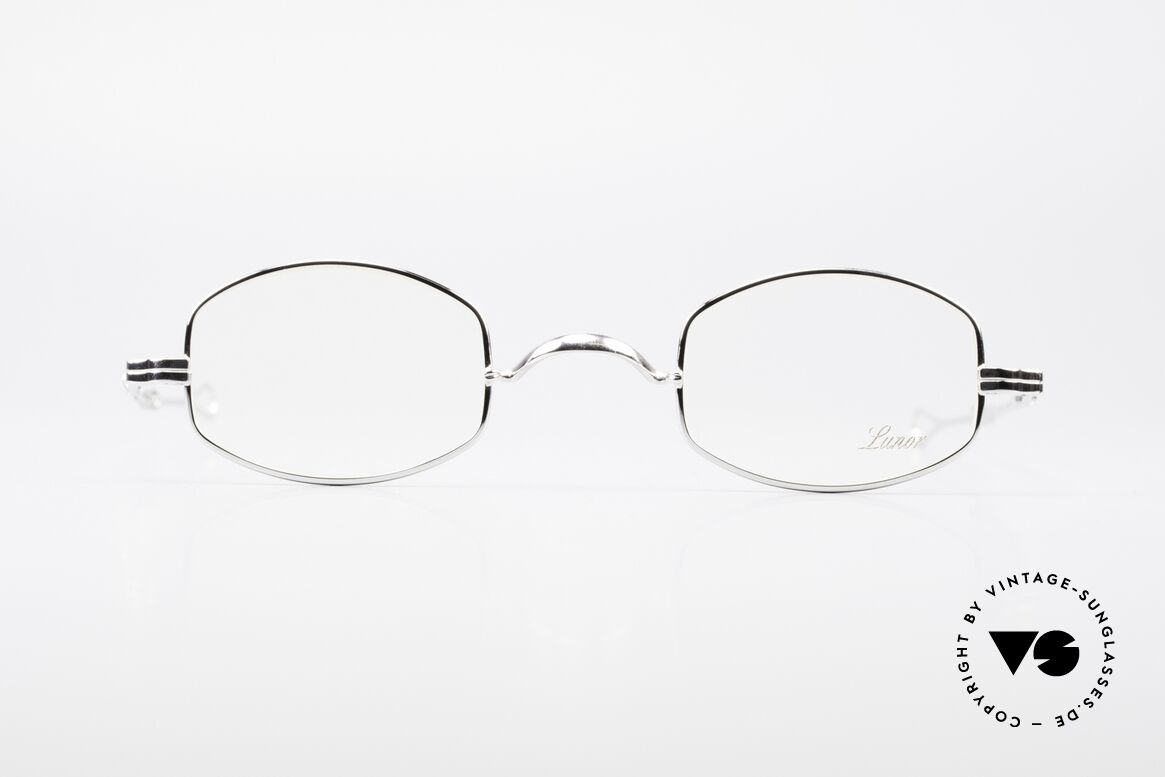 Lunor - Telescopic Extendable Frame Temples, Lunor: shortcut for French "Lunette d'Or" (gold glasses), Made for Men and Women