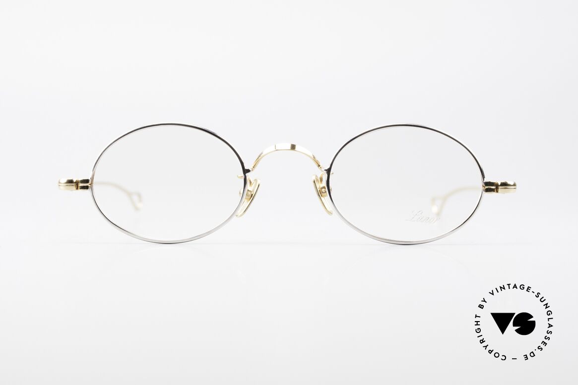 Lunor Oval Classic Vintage Eyeglasses, LUNOR: shortcut for French "Lunette d'Or" (gold glasses), Made for Men and Women
