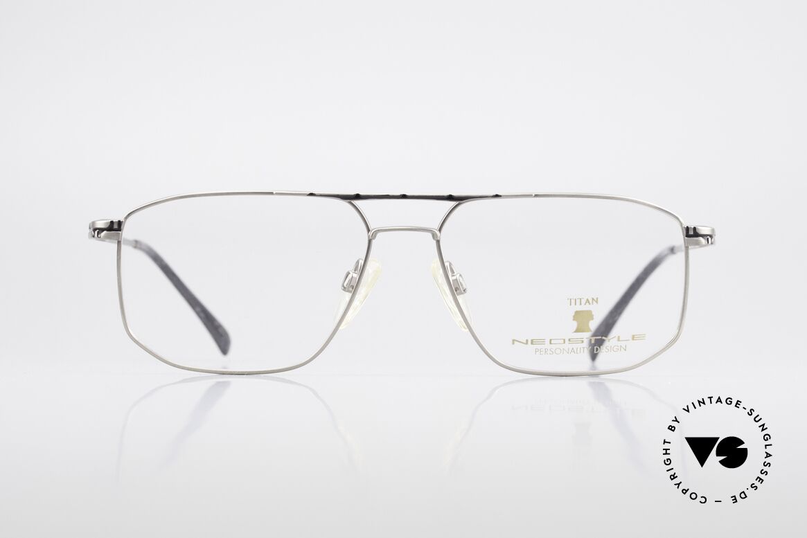 Neostyle Dynasty 362 XL Titanium Eyeglasses Men, striking NEOSTYLE men's glasses; X-LARGE size, Made for Men