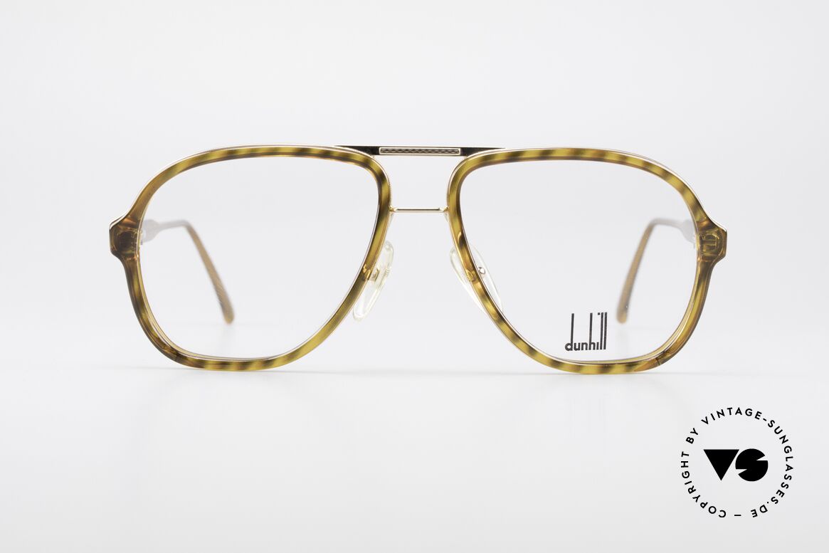 Dunhill 6077 80's Men's Vintage Eyeglasses, striking Alfred Dunhill designer glasses from 1989, Made for Men