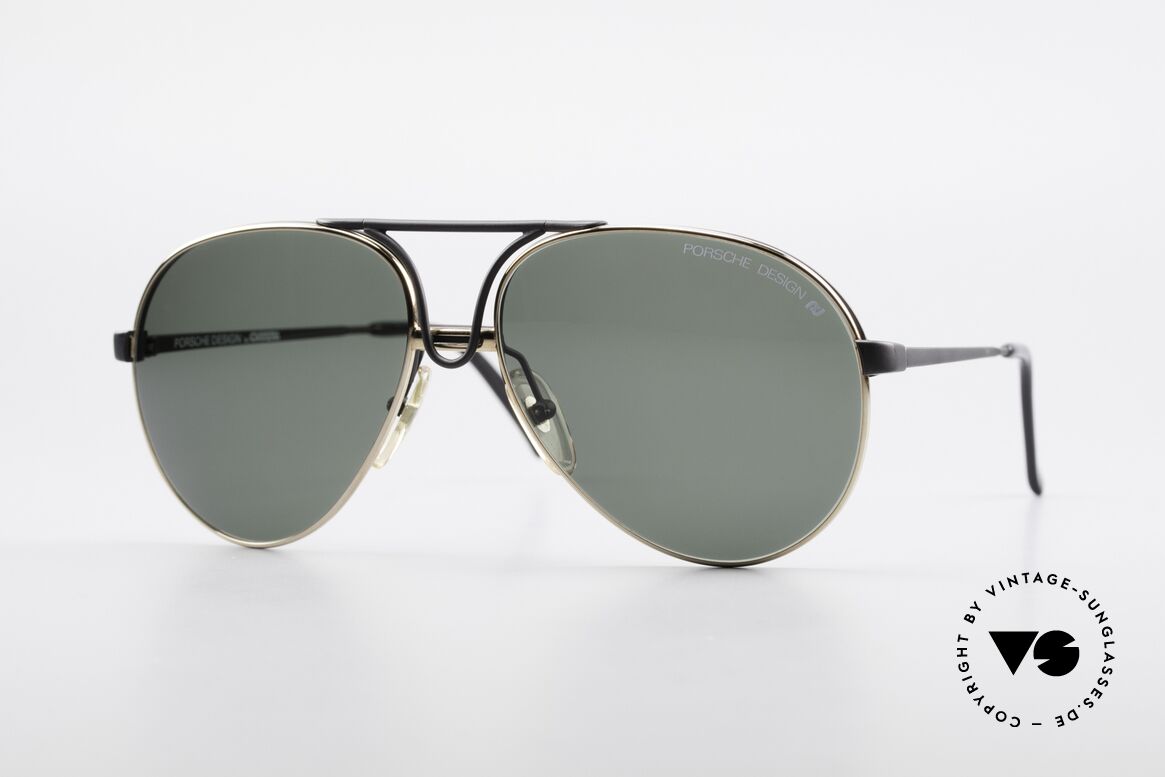 Porsche 5657 Interchangeable Frame 90's, noble designer (sun)glasses by PORSCHE Carrera, Made for Men