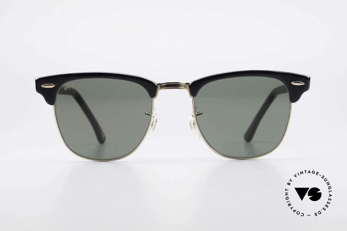 Ray Ban Clubmaster Bausch & Lomb USA W0365, old original 90's sunglasses by RAY-BAN, USA, Made for Men