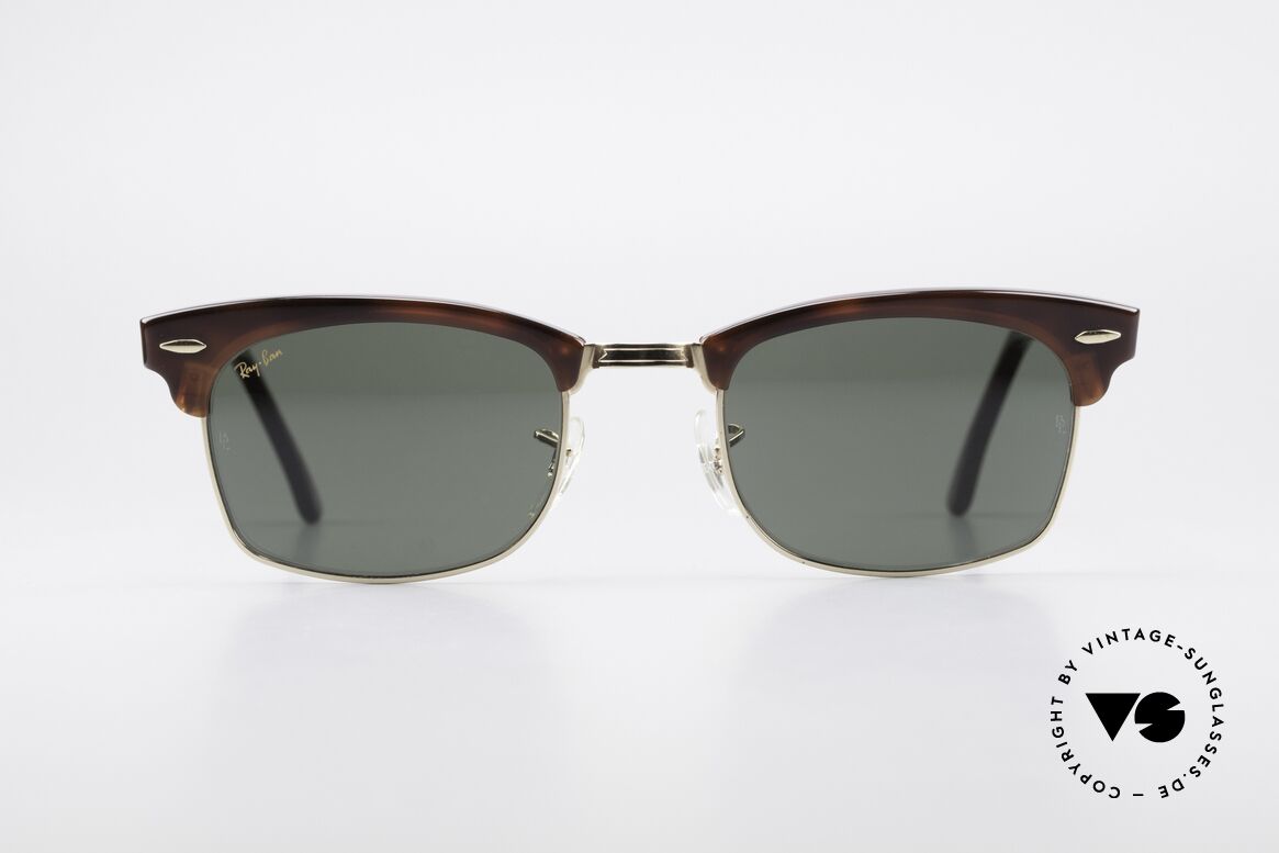 Ray Ban Clubmaster Square 80's Bausch & Lomb Original, old original 1980's sunglasses by RAY-BAN, USA, Made for Men