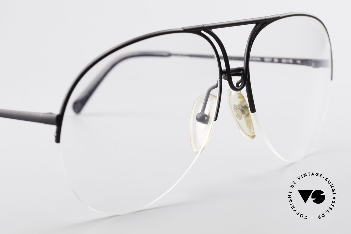 Porsche 5627 Semi Rimless 90's Frame Large, NO RETRO eyeglasses, but an original from 1991, Made for Men