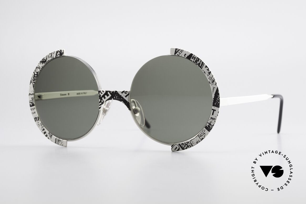 Casanova FC4 Fancy Newspaper Sunglasses, fantastic, fancy 80's Casanova vintage sunglasses, Made for Men and Women